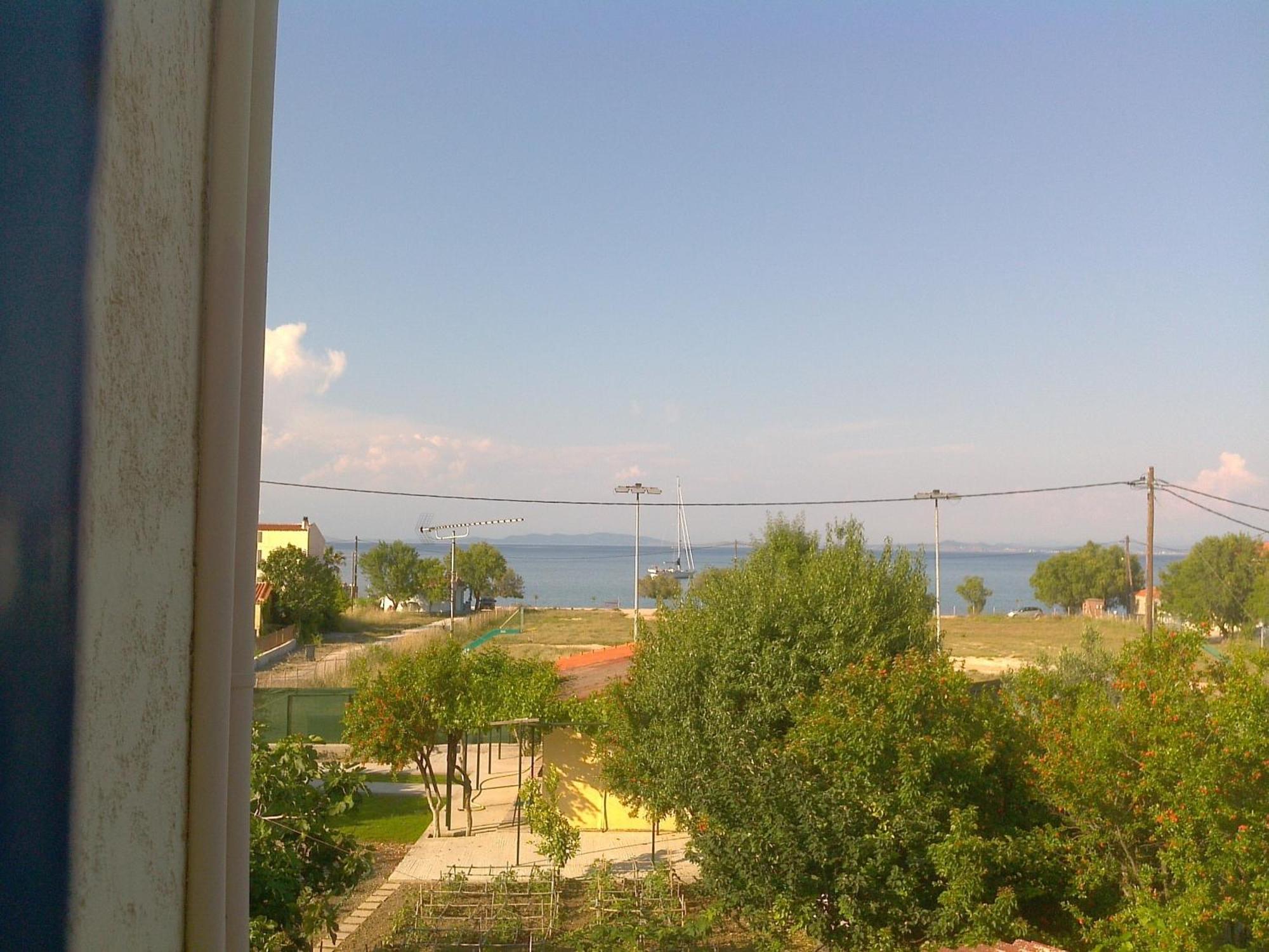 9 Musses Hotel Apartments Skala Mistegnon Bagian luar foto